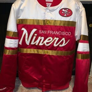 San Francisco 49ers Jacket Mitchell & Ness